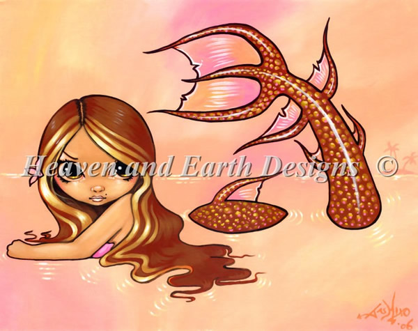 Sun Kissed Mermaid - Click Image to Close